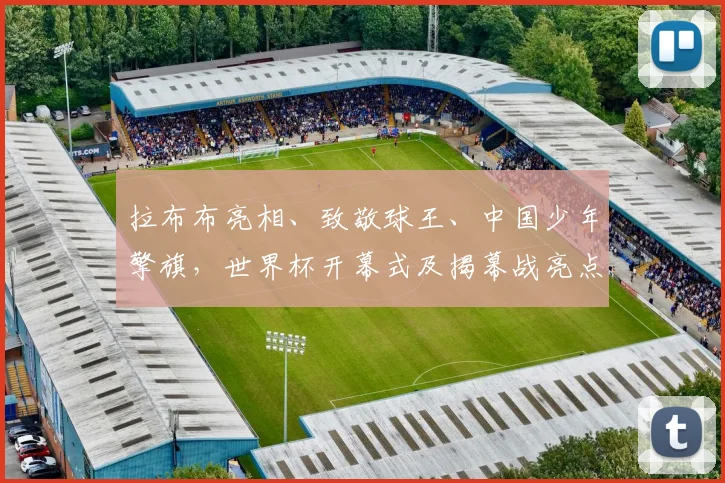 拉布布亮相、致敬球王、中国少年擎旗，世界杯开幕式及揭幕战亮点纷呈