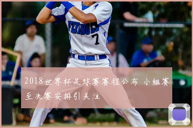 2018世界杯足球赛赛程公布 小组赛至决赛安排引关注