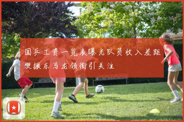 国乒工资一览表曝光队员收入差距樊振东马龙领衔引关注